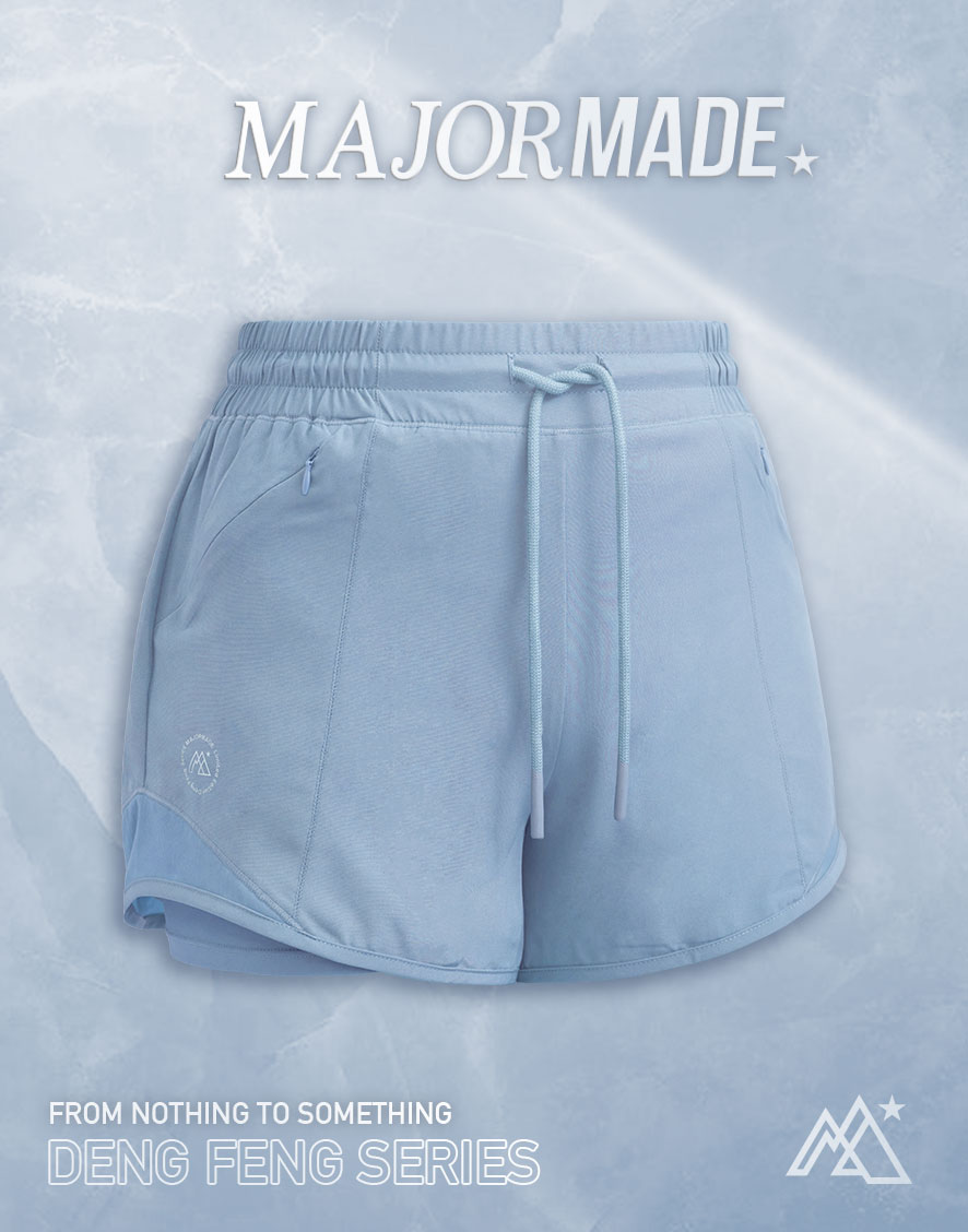 多色時髦機能短褲