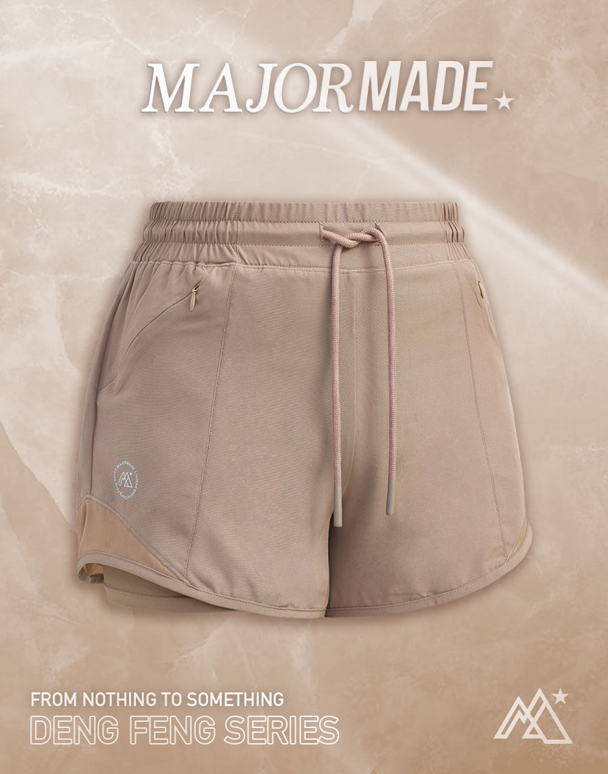 多色時髦機能短褲