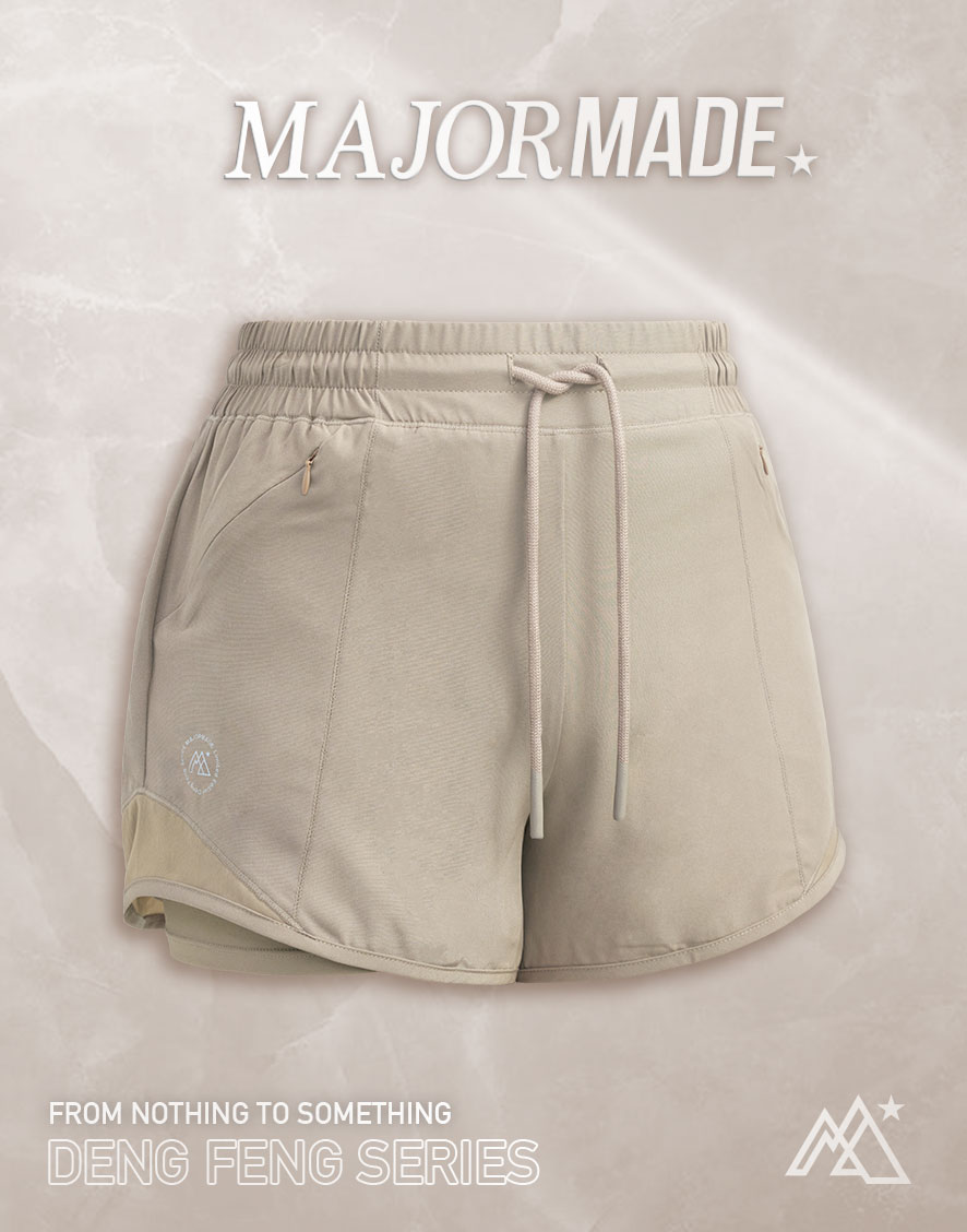 多色時髦機能短褲