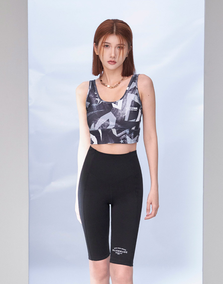 美式感時髦單車褲