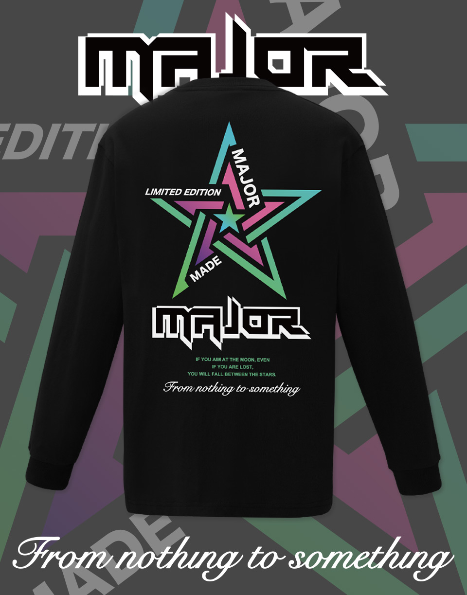 炫變登峰星星薄長TEE