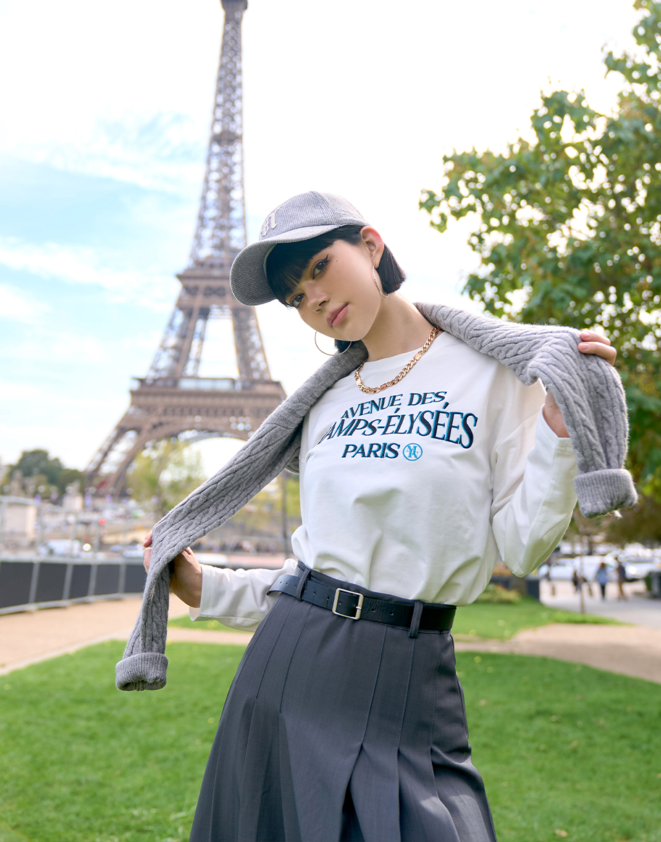 法式香榭大道長TEE'