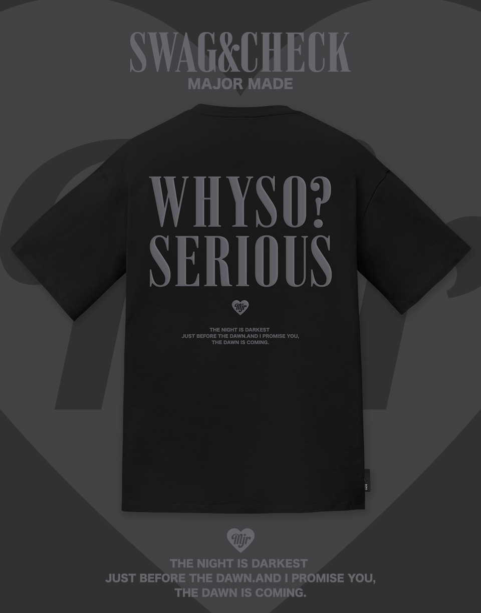 why so serious短TEE