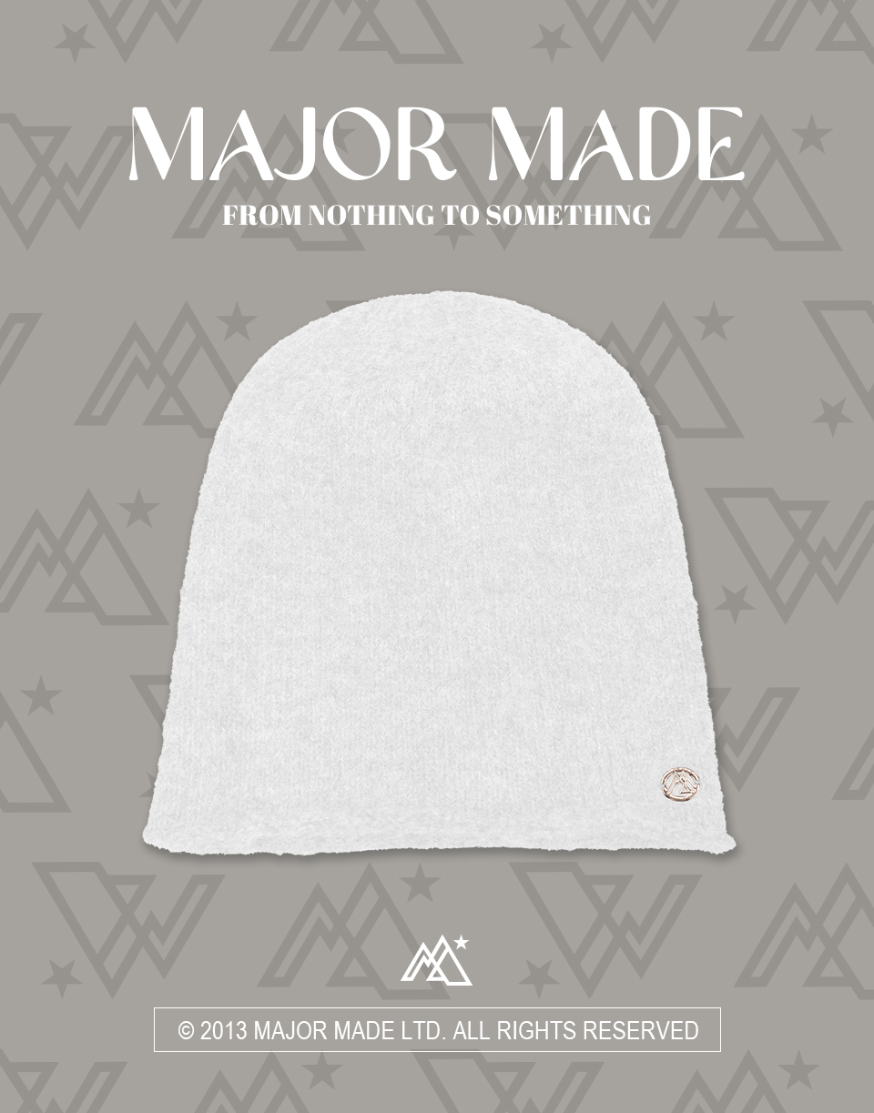 質感捲邊毛呢冷帽