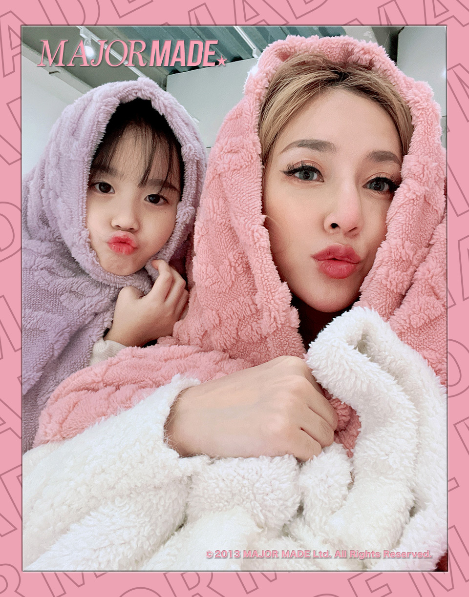 雙層羊絨麻花編織大毛毯