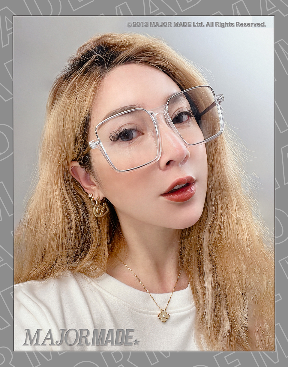 質感抗藍光方框眼鏡