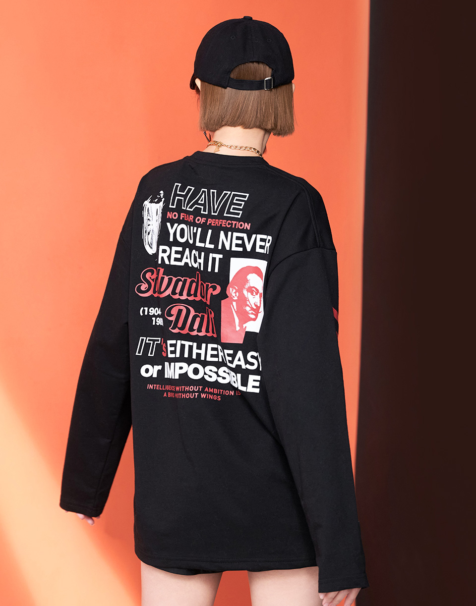 翹鬍子達利長TEE