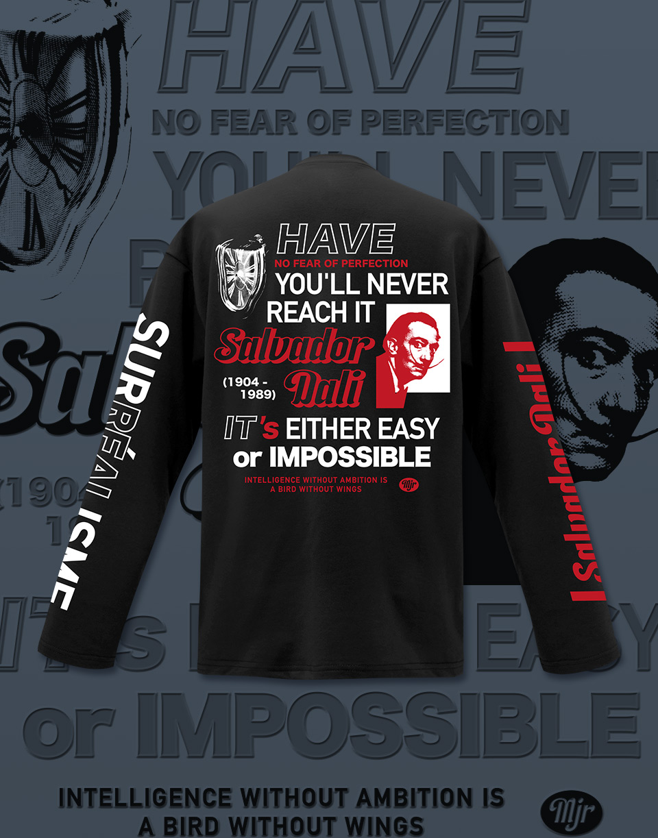 翹鬍子達利長TEE