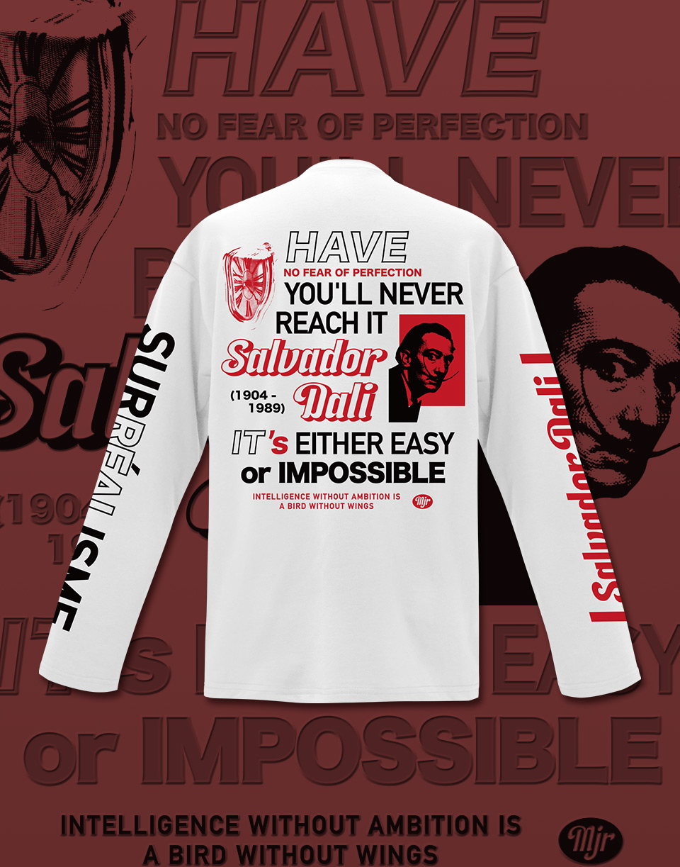 翹鬍子達利長TEE