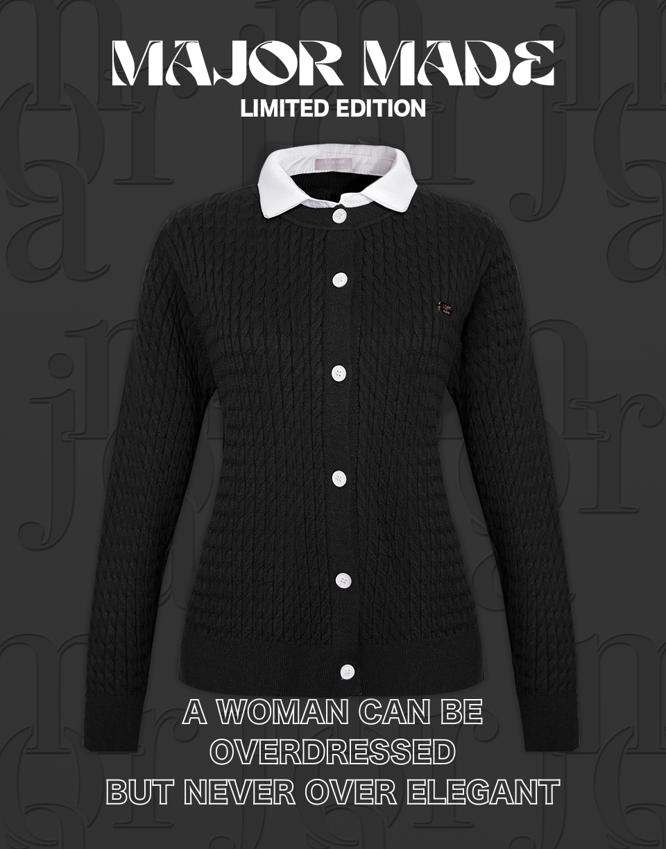 假兩件襯衫拼接針織上衣