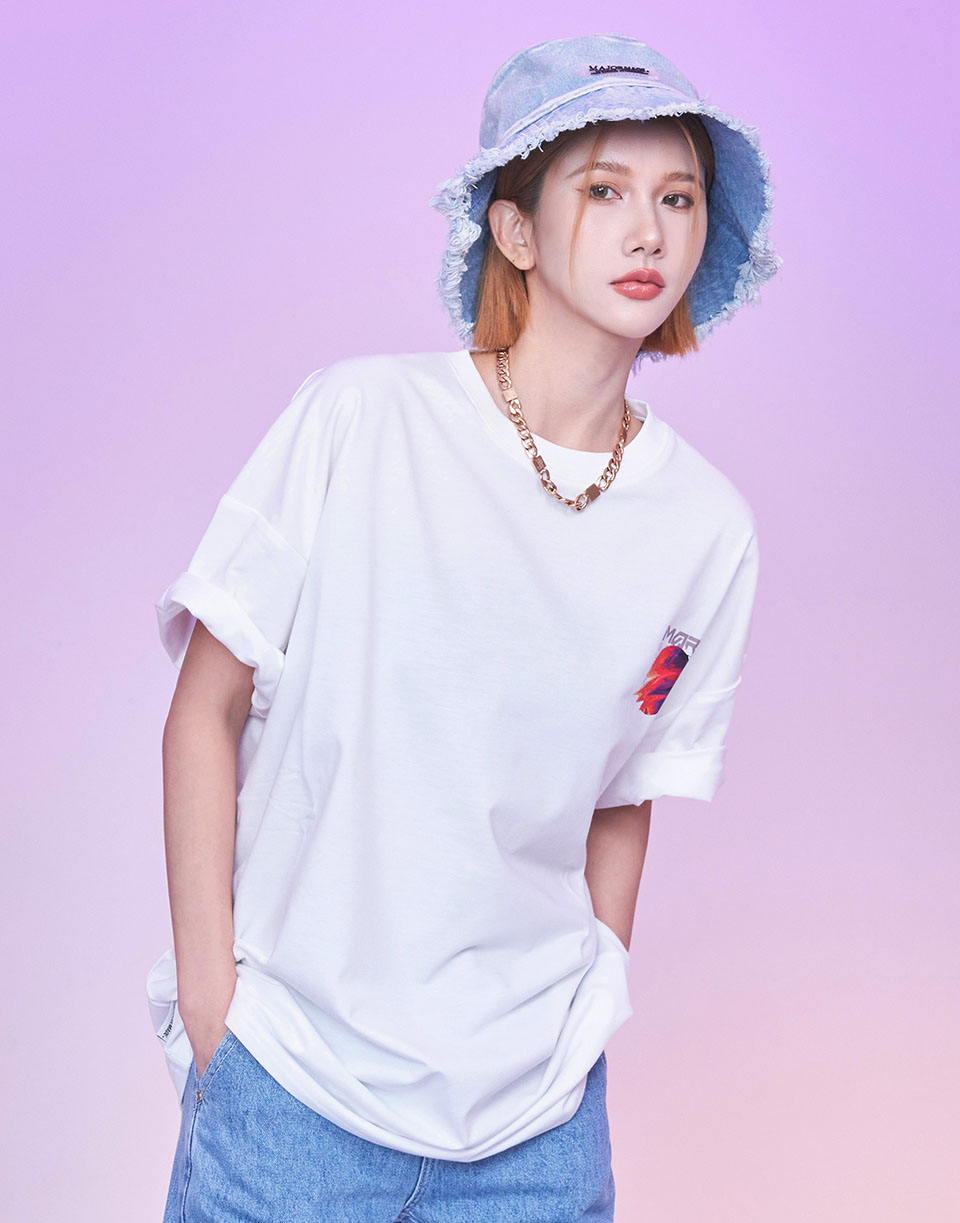 炙熱螢光火星短TEE