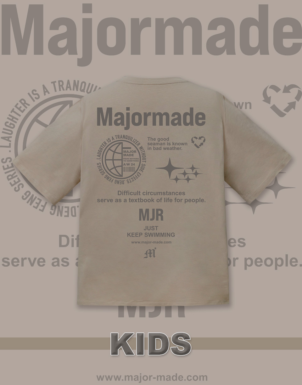 回收愛心厚版膠短TEE