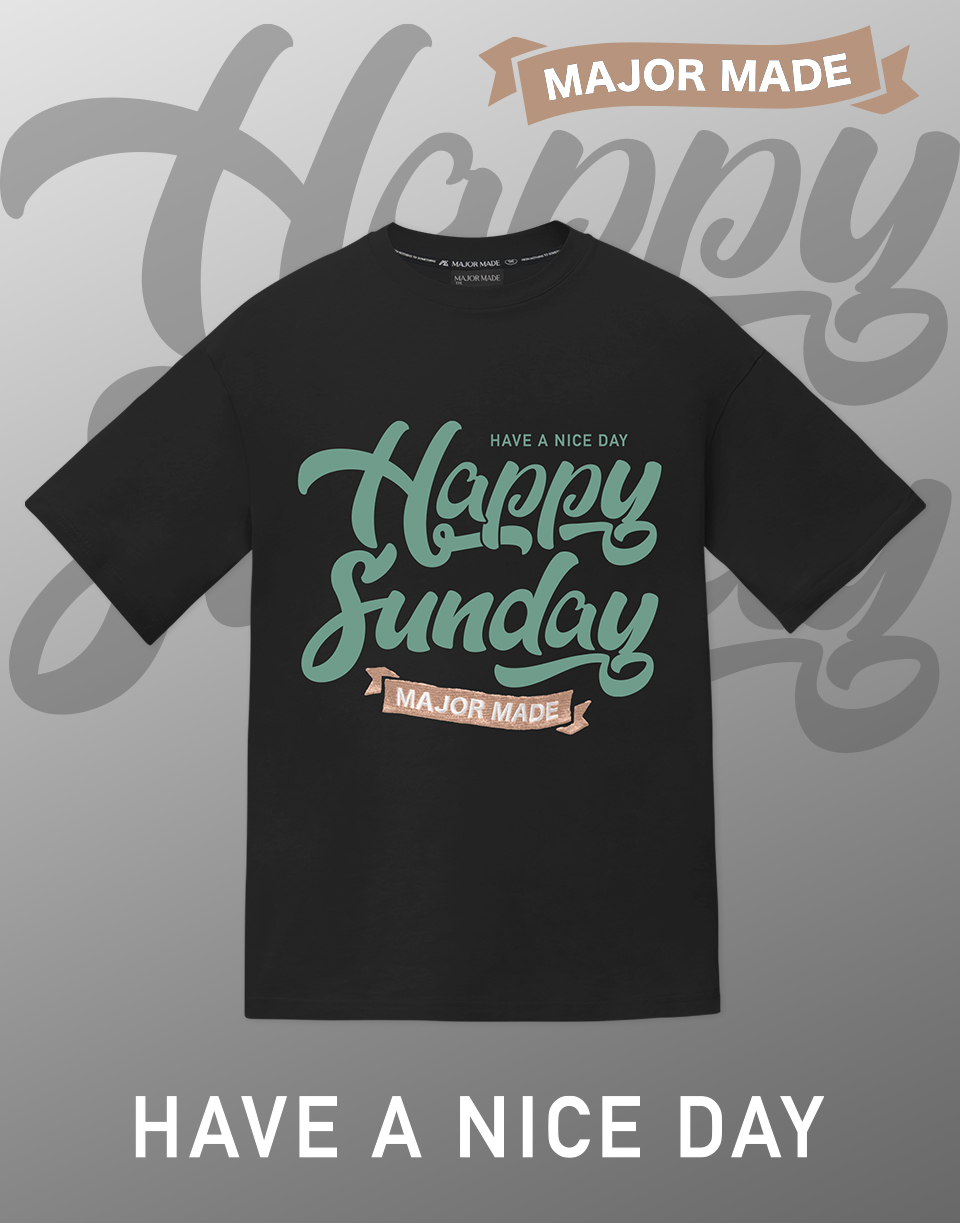 快樂假日印刷短T