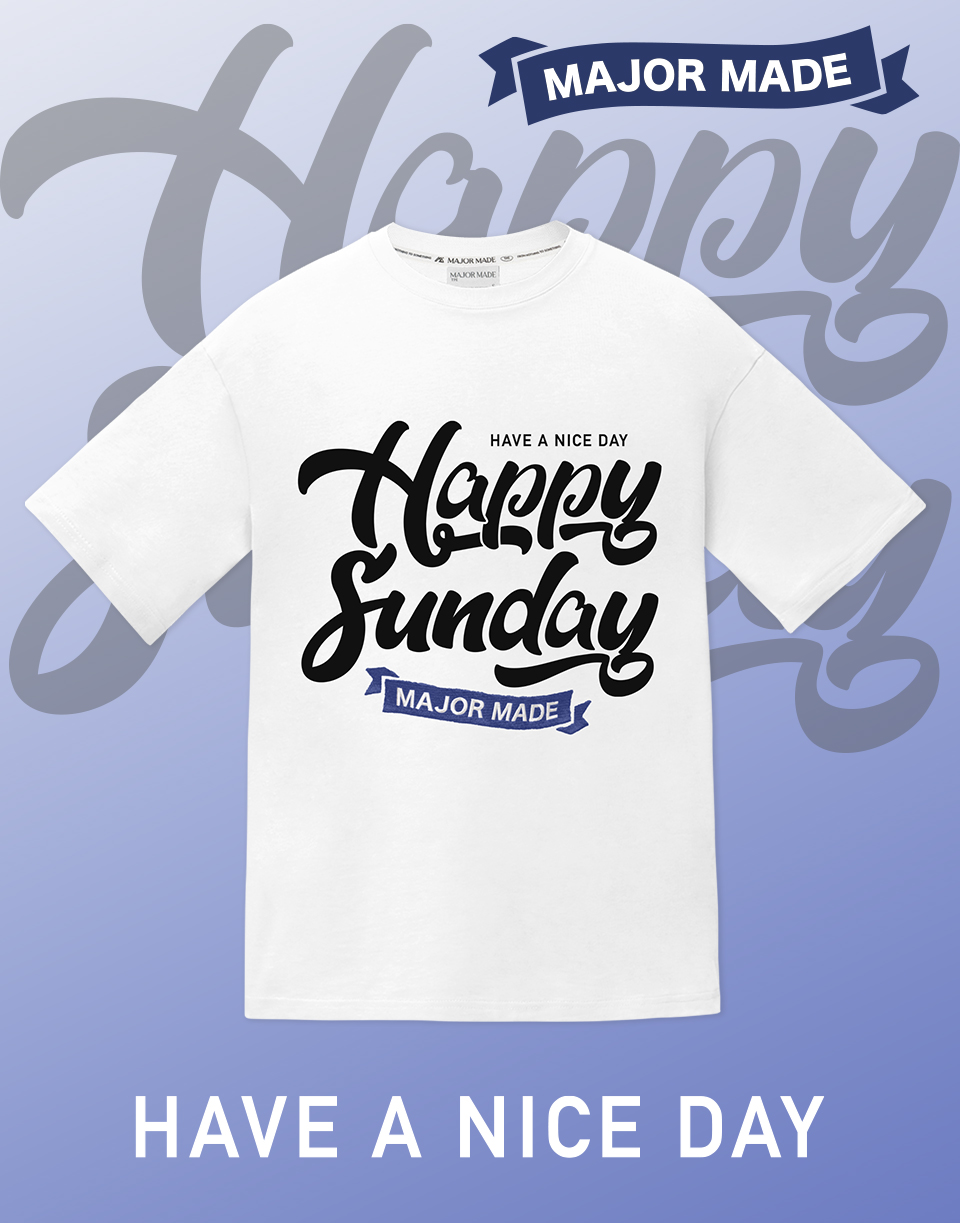 快樂假日印刷短T