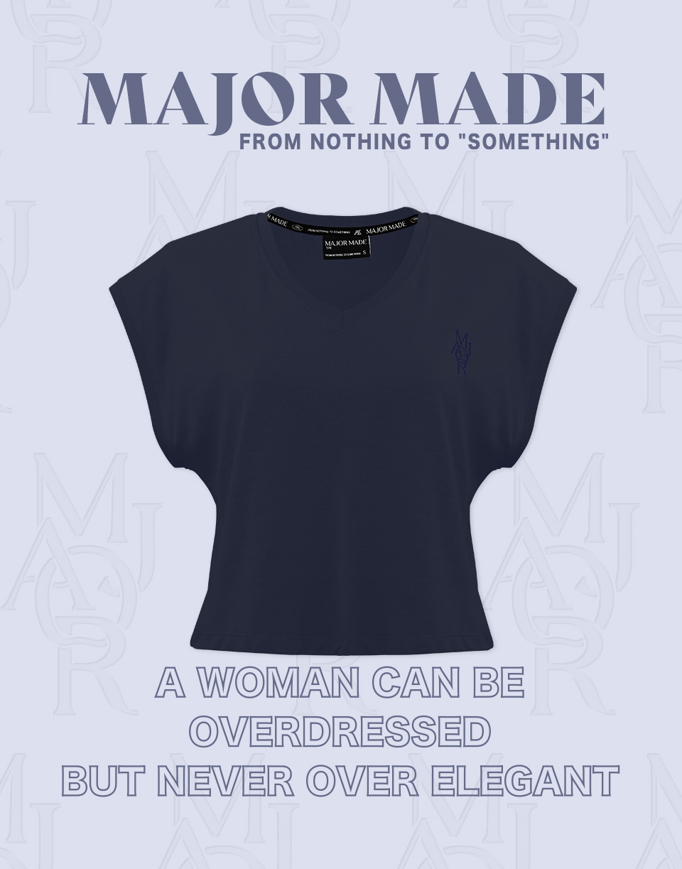 無袖V領刺繡上衣