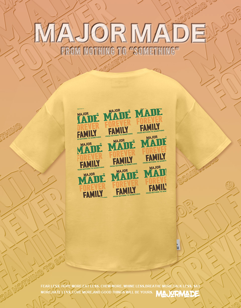 字母標籤貼膠印短T