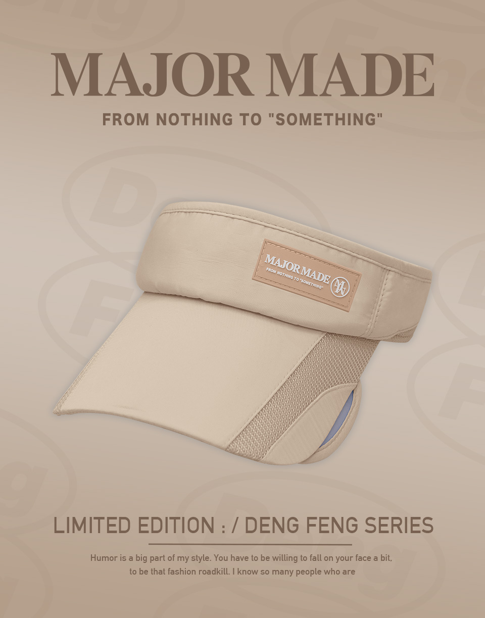 小標遮陽空頂帽