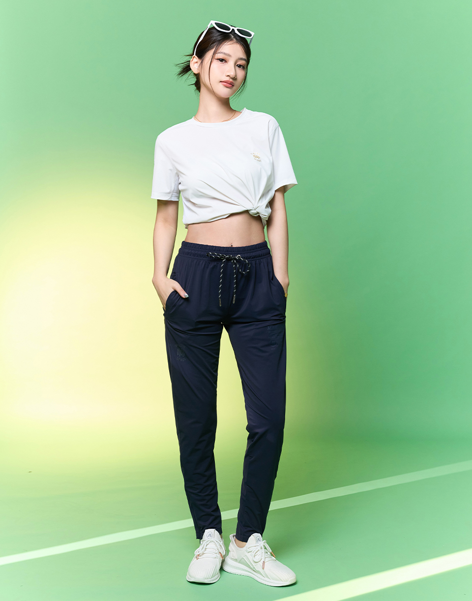 褲腳雙拉鍊登峰面膜褲