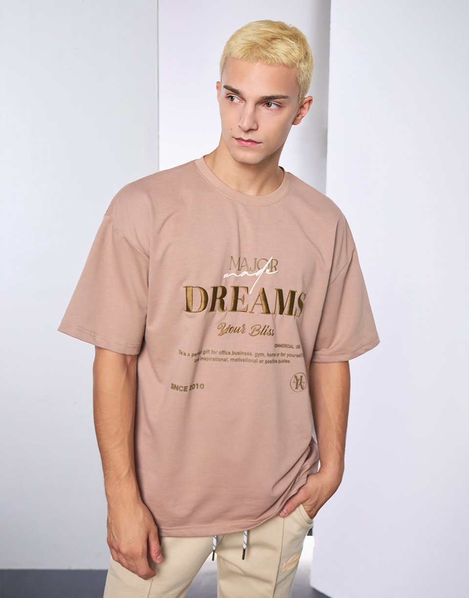 夢想DREAM刺繡短TEE'