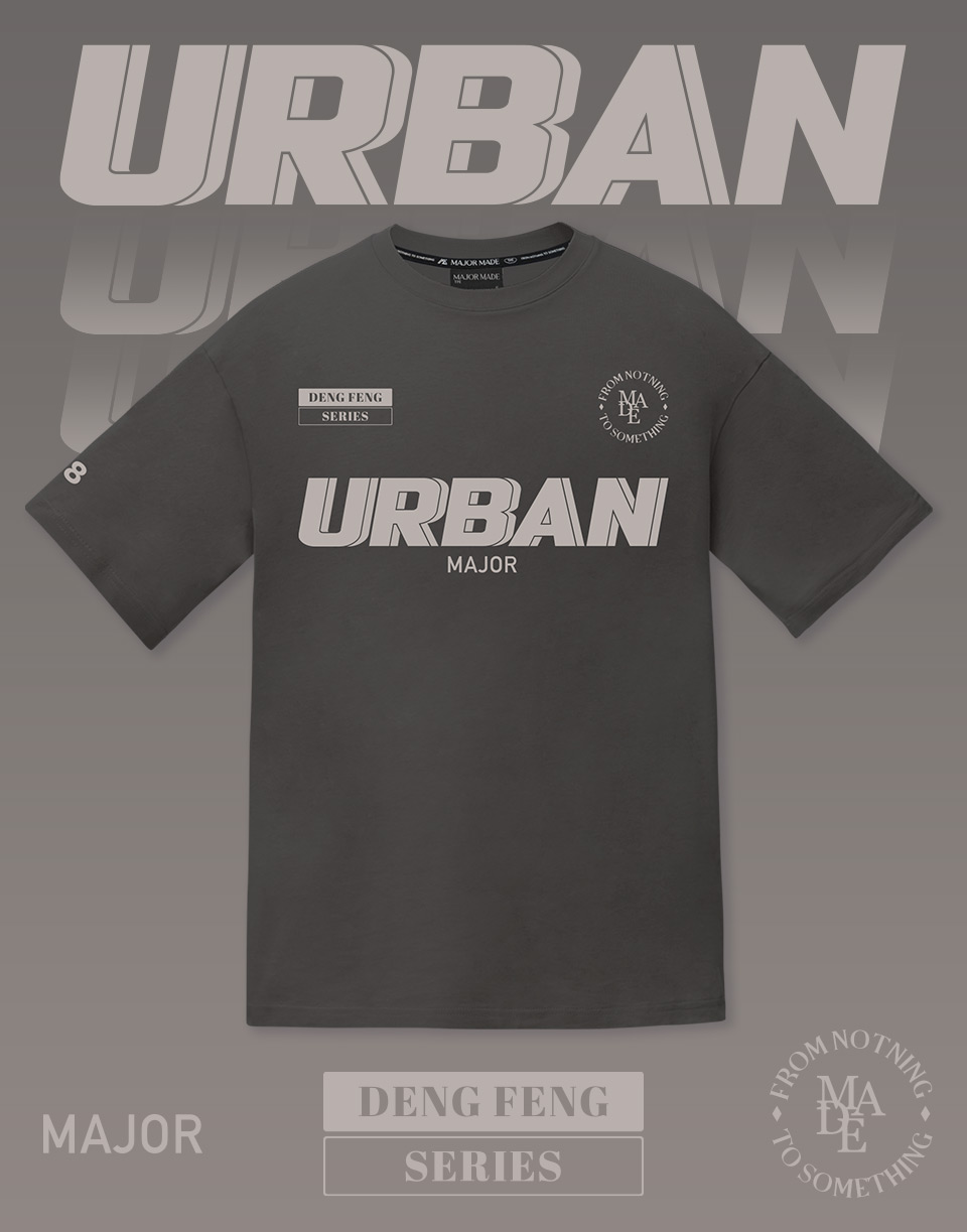 urban城市厚膠短TEE