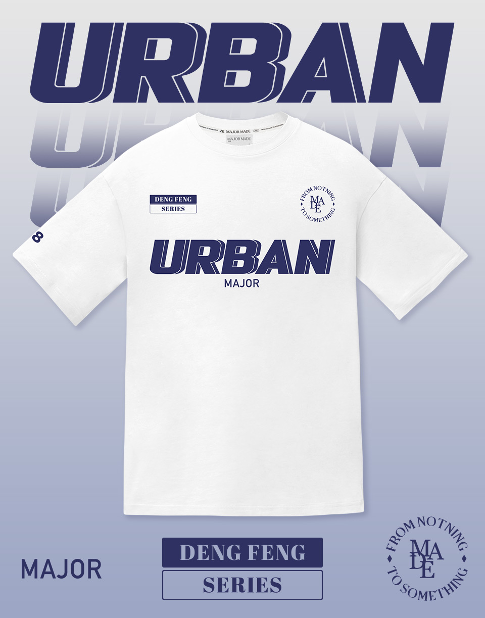 urban城市厚膠短TEE