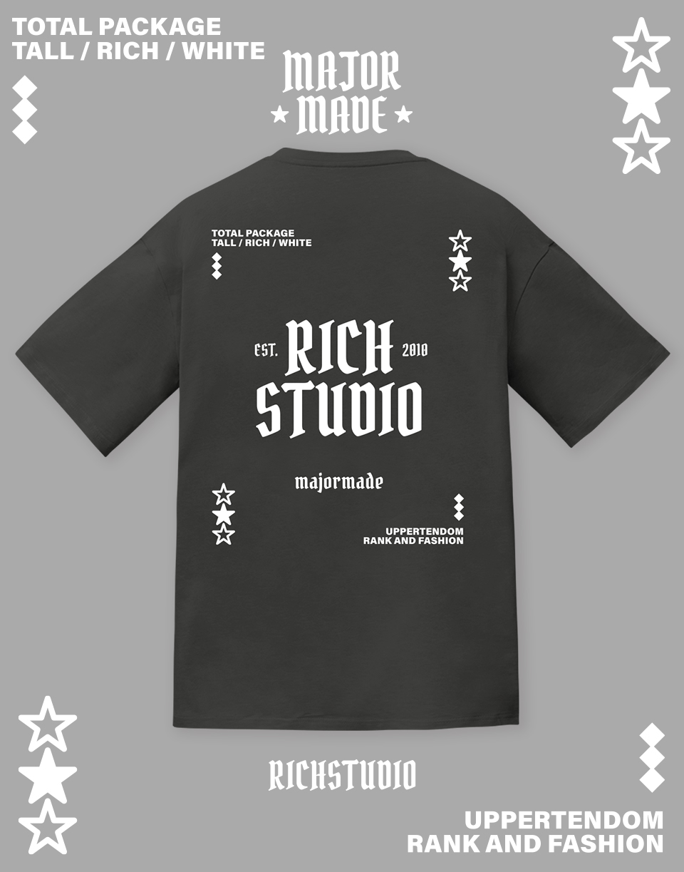 歌德字母星星短T