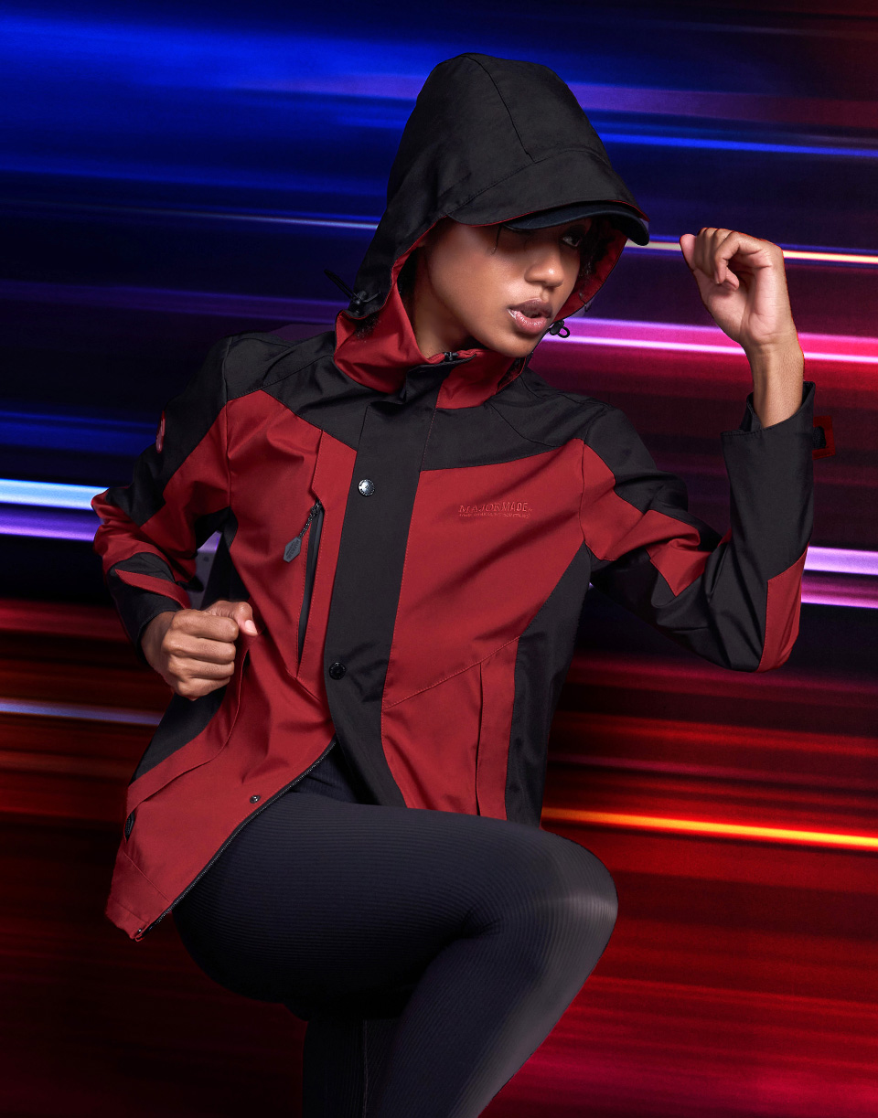 五代多機能登峰外套-拼接/印花款