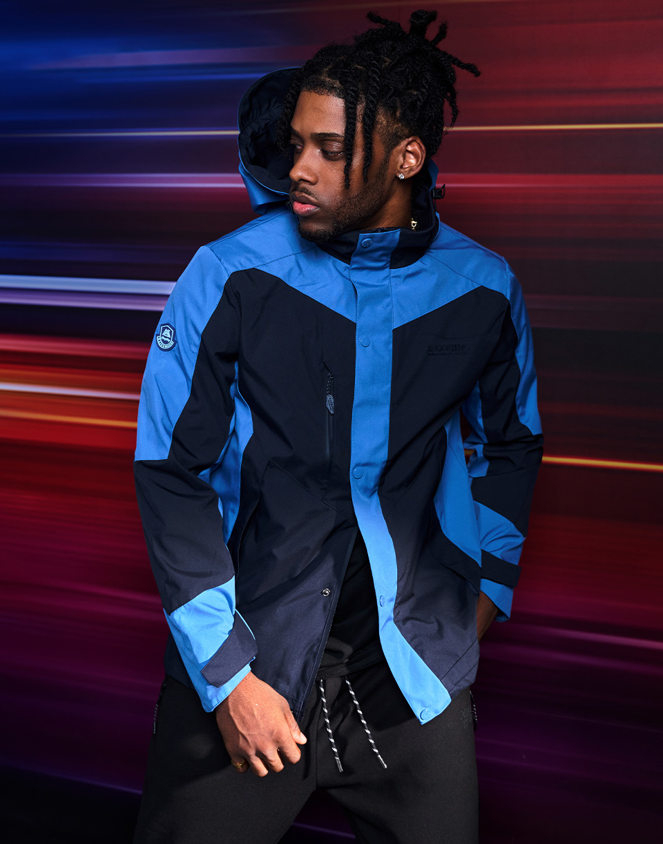 五代多機能登峰外套-拼接/印花款