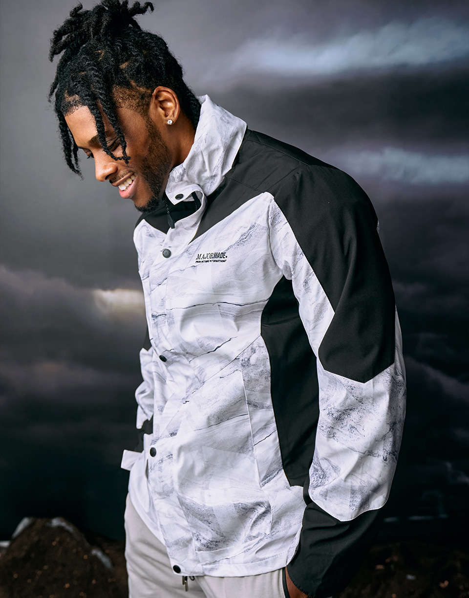 五代多機能登峰外套-拼接/印花款