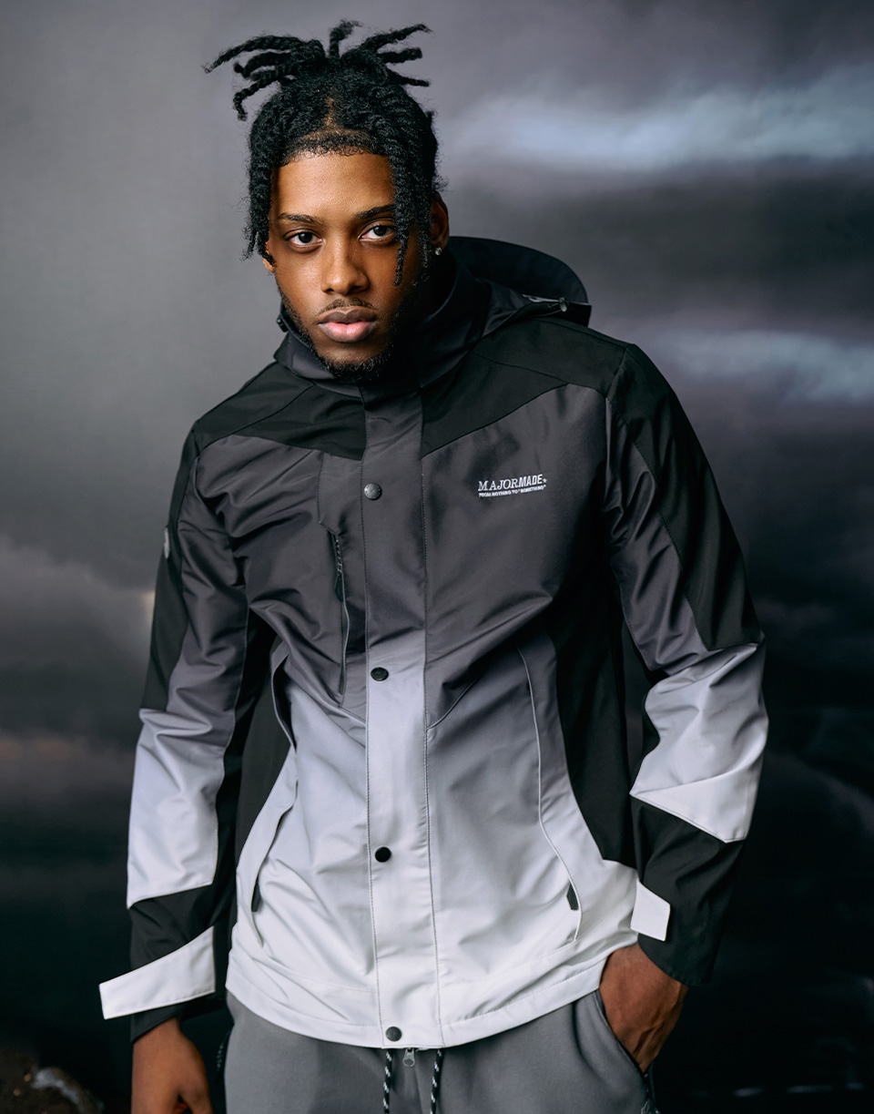 五代多機能登峰外套-拼接/印花款