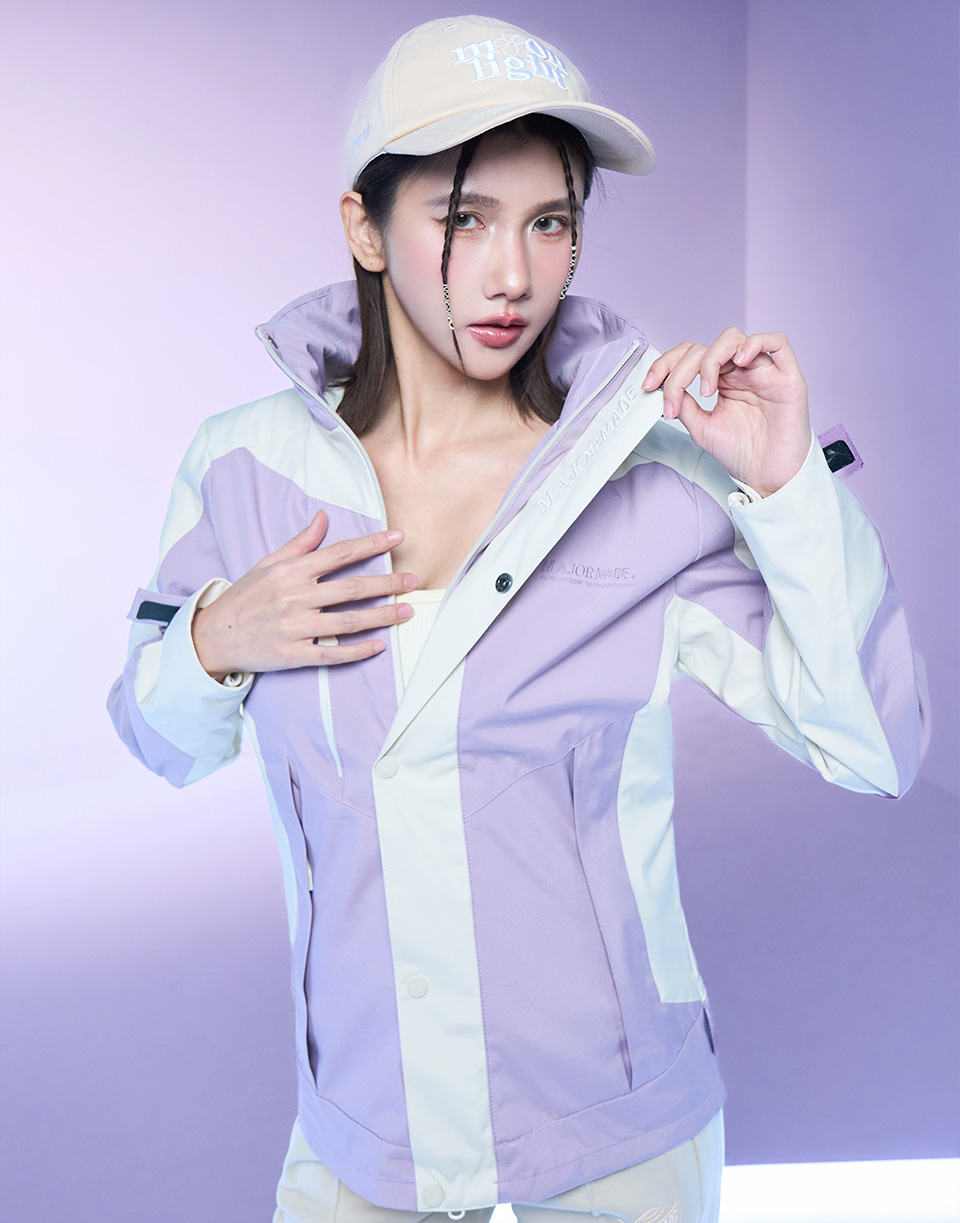 五代多機能登峰外套-拼接/印花款