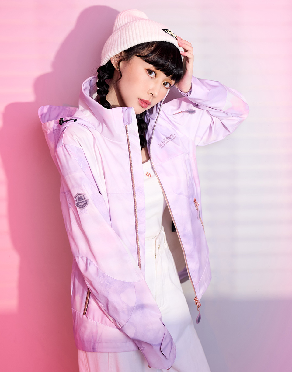 五代多機能登峰外套-拼接/印花款