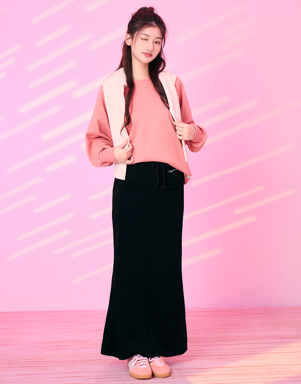 基本款織標多色大學T