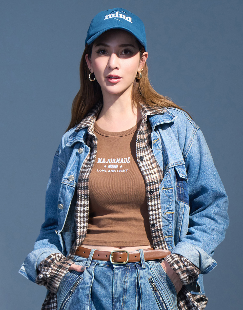 愛心簍空字樣老帽