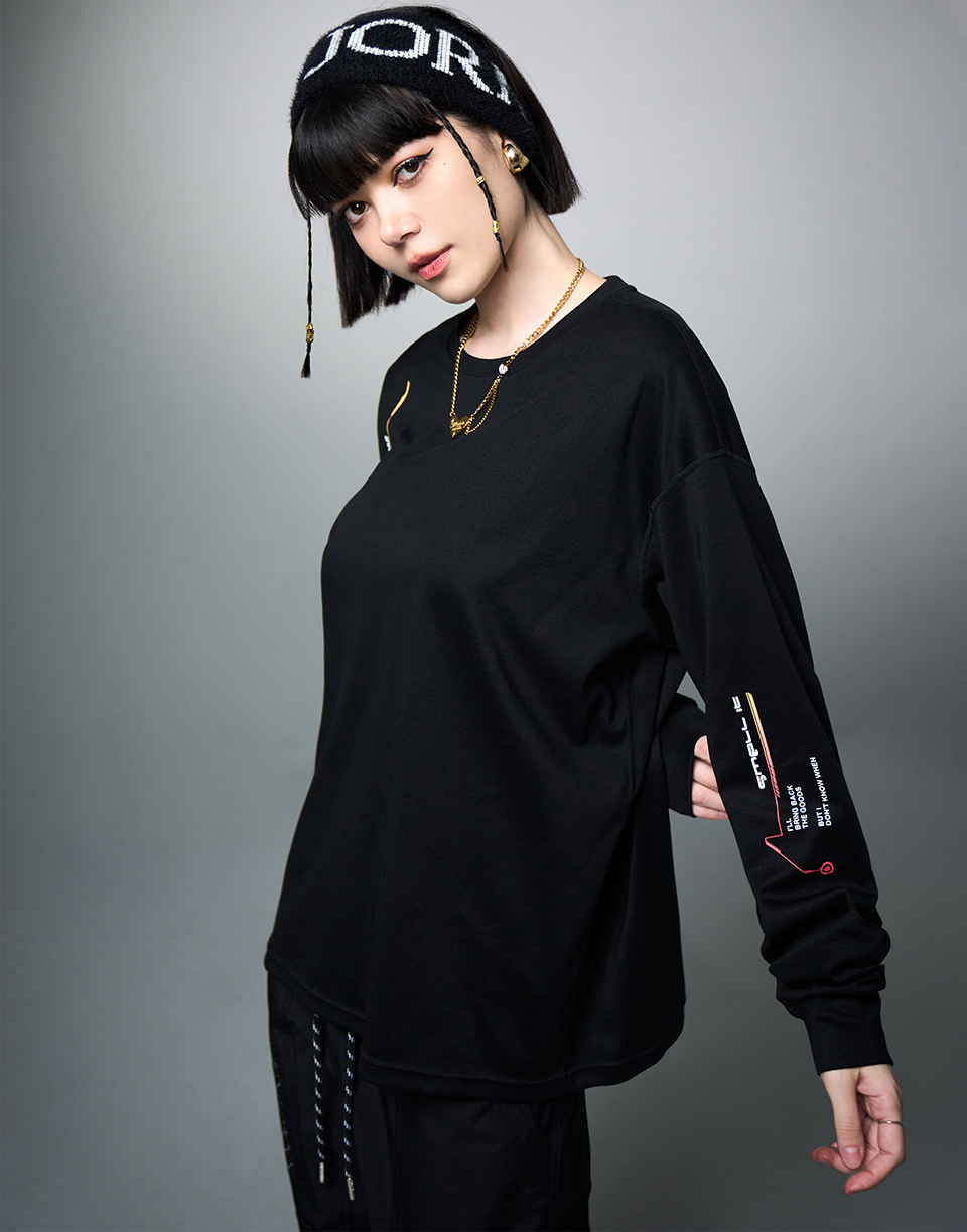 科技獵人長袖厚磅機能T