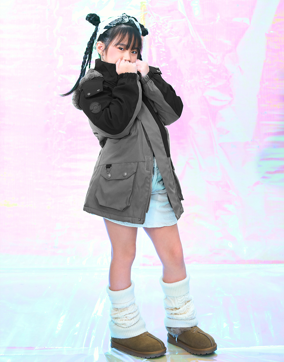 四代禦寒北極絨登峰外套-孩童款