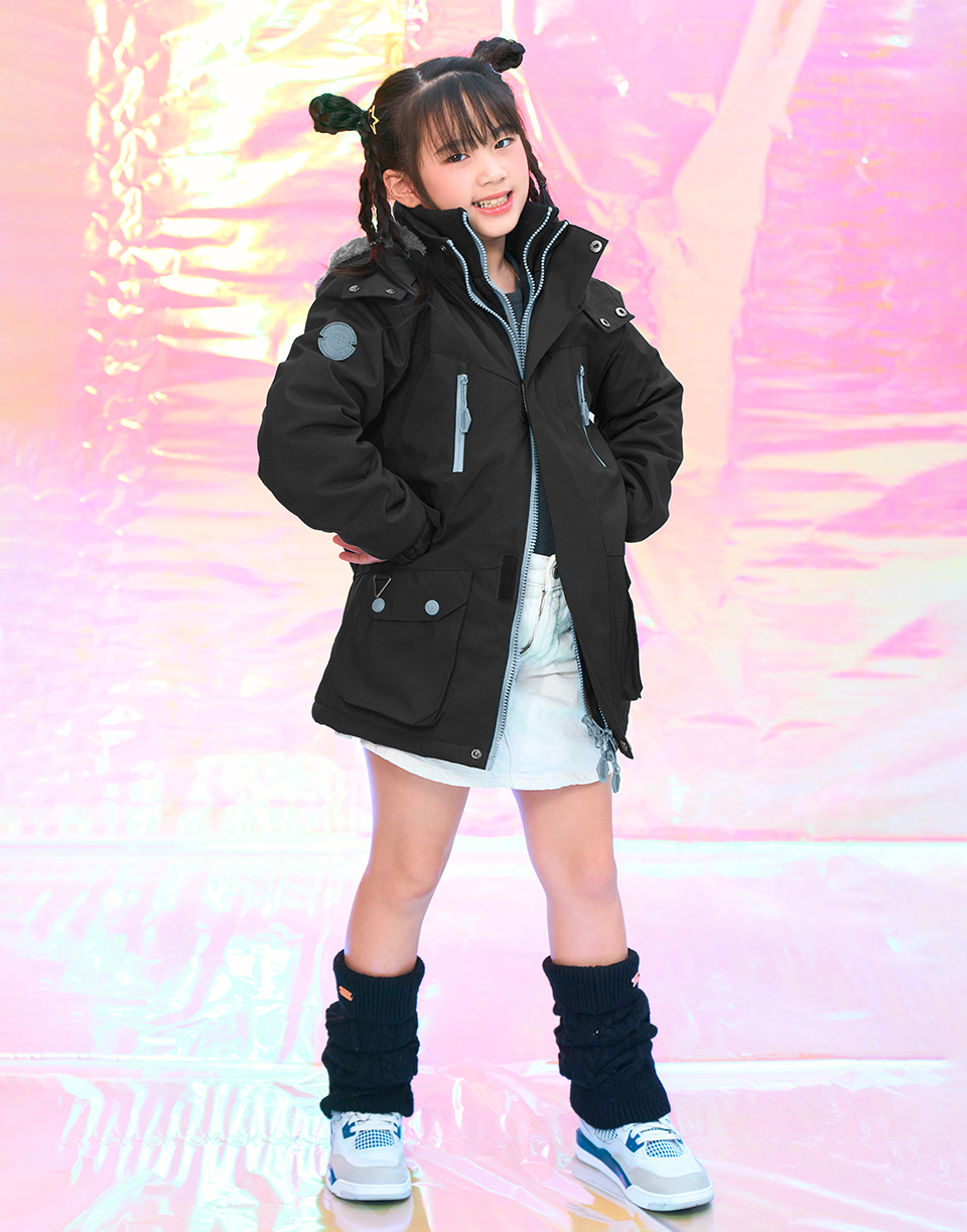 四代禦寒北極絨登峰外套-孩童款