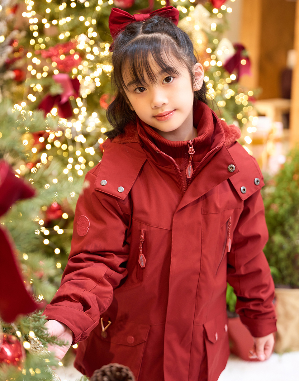 四代禦寒北極絨登峰外套-孩童款