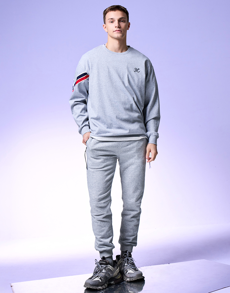 紅藍織帶機能長T