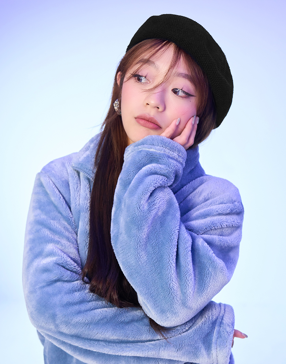 百搭編織貝雷帽