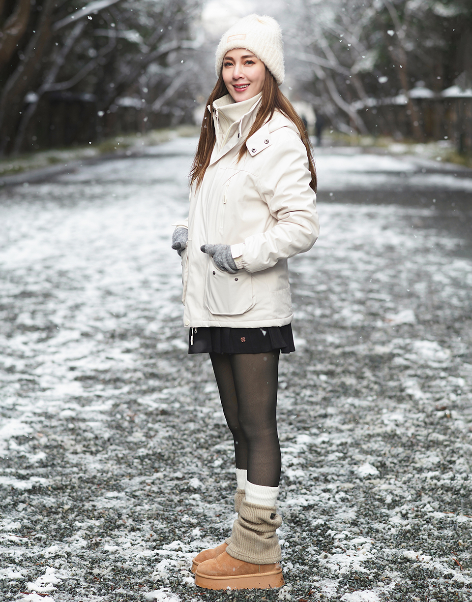 水光肌厚刷絨透膚黑褲襪