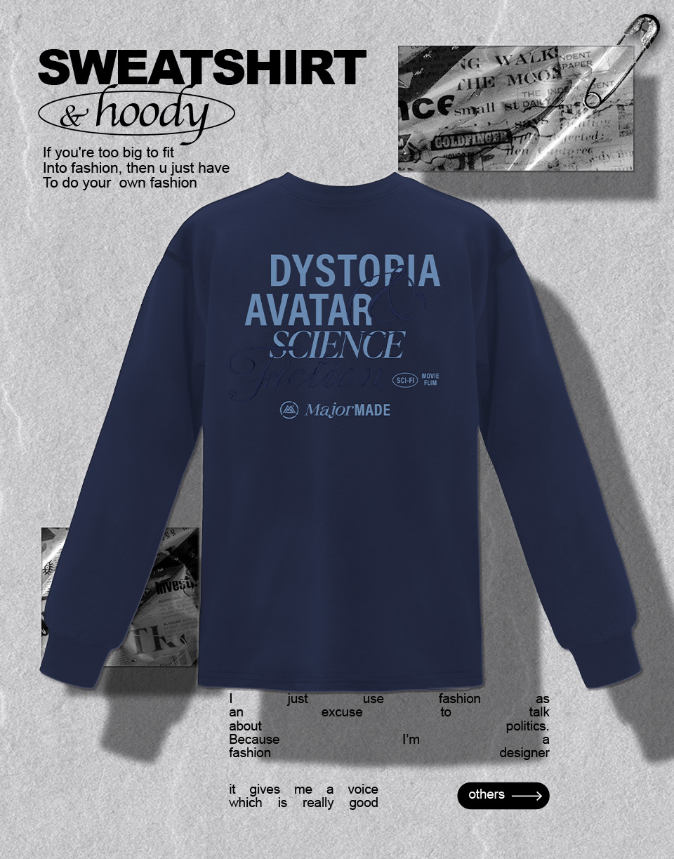 疊層草寫字彈力機能長T