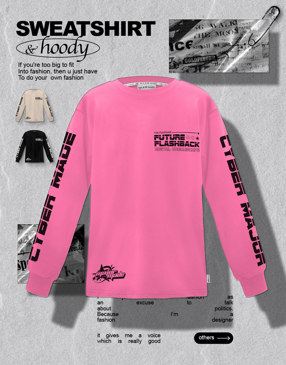 街頭側星星麻棉長T