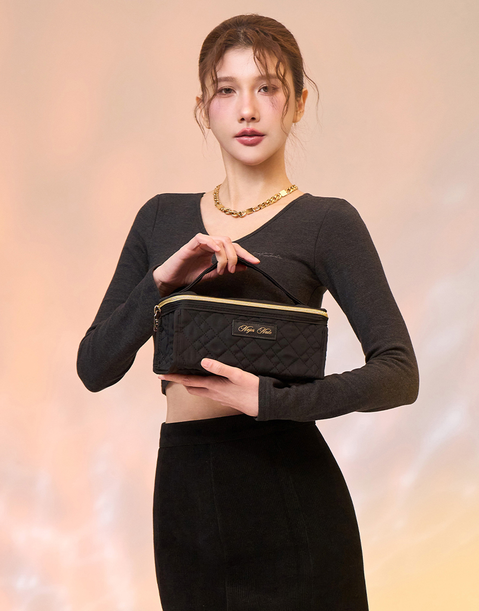 防潑水手提化妝包