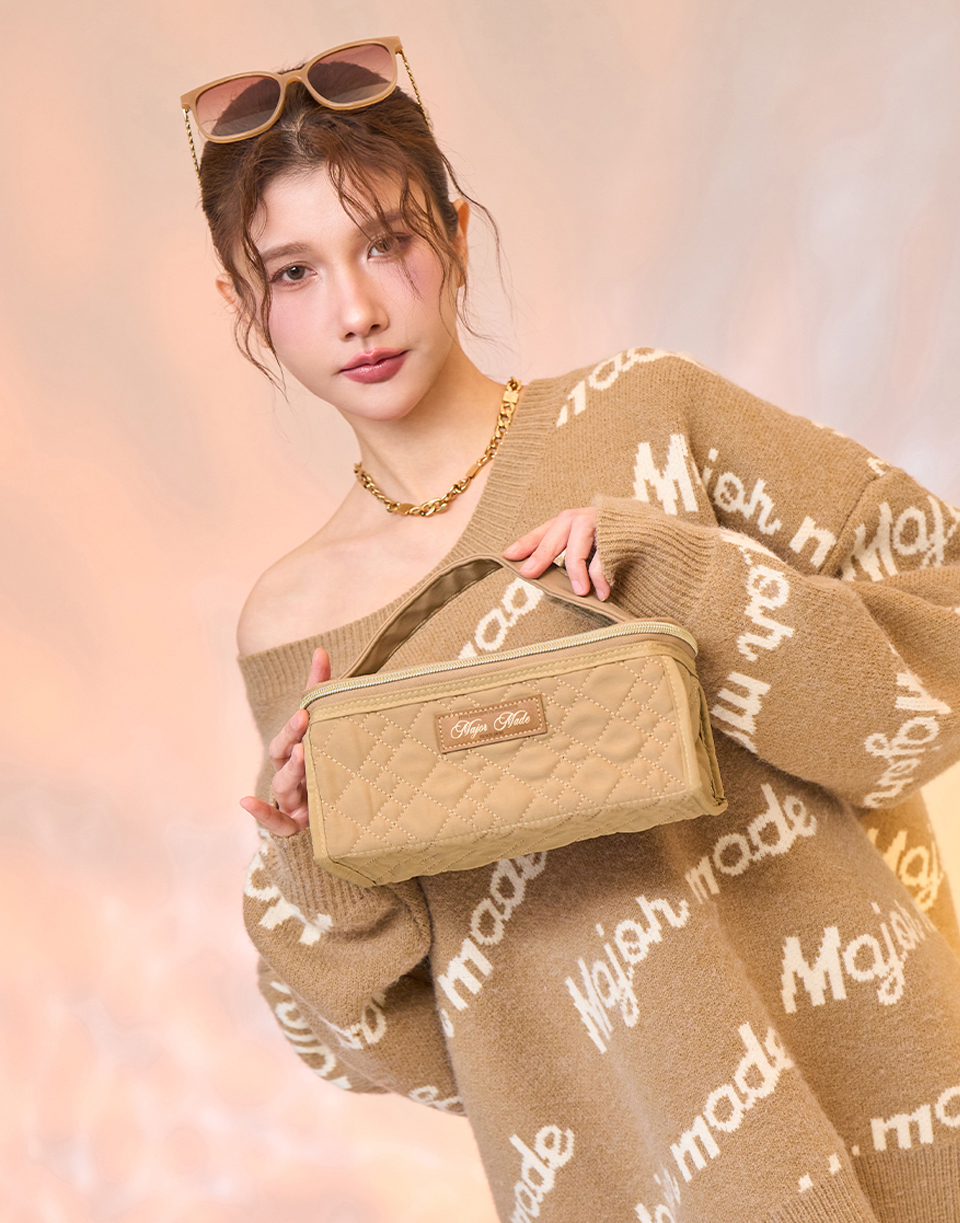 防潑水手提化妝包