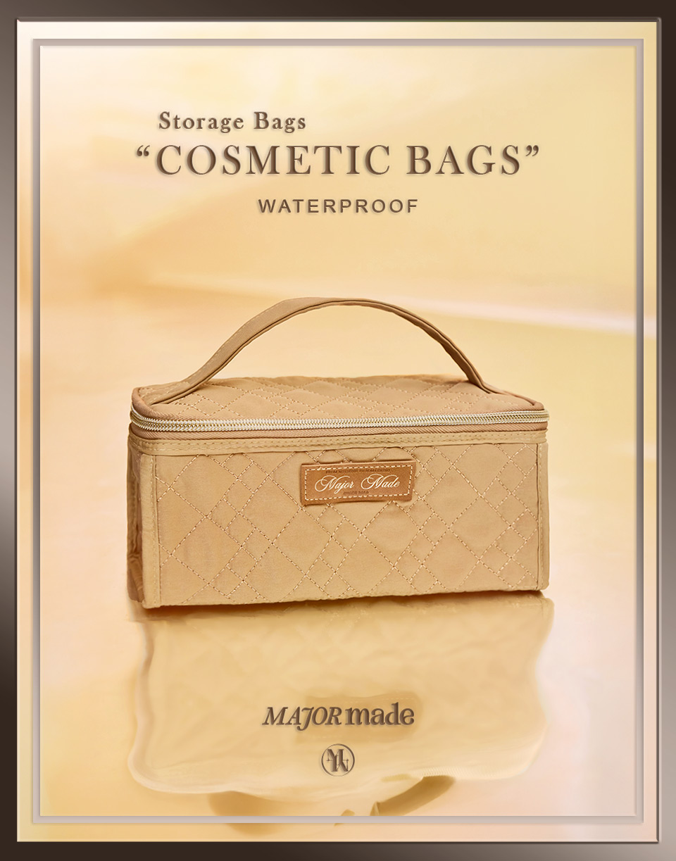 防潑水手提化妝包