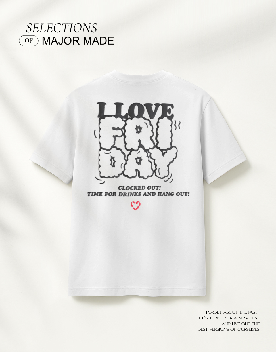 我愛星期五泡泡膠短T