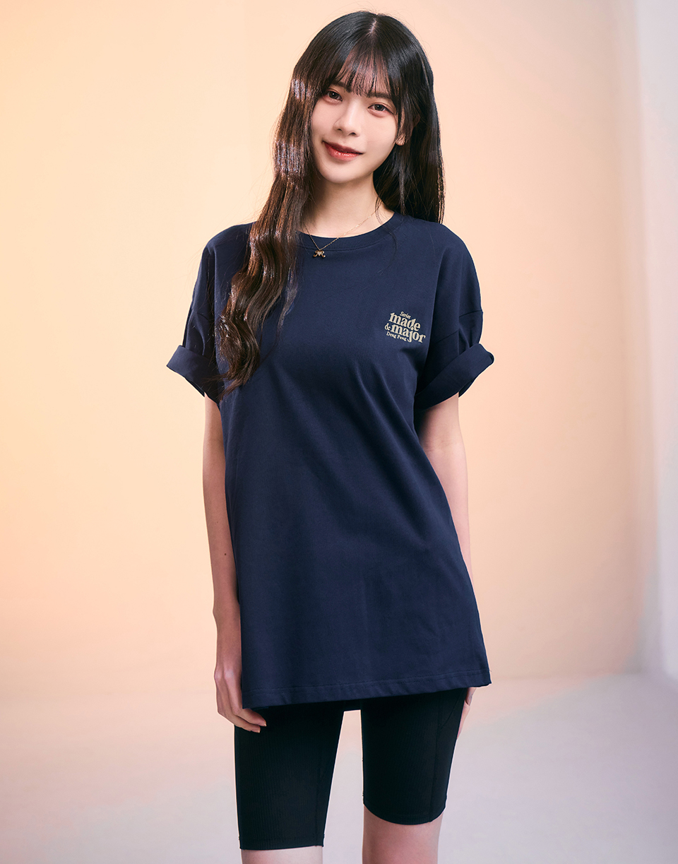 90復古感夢想字母短T