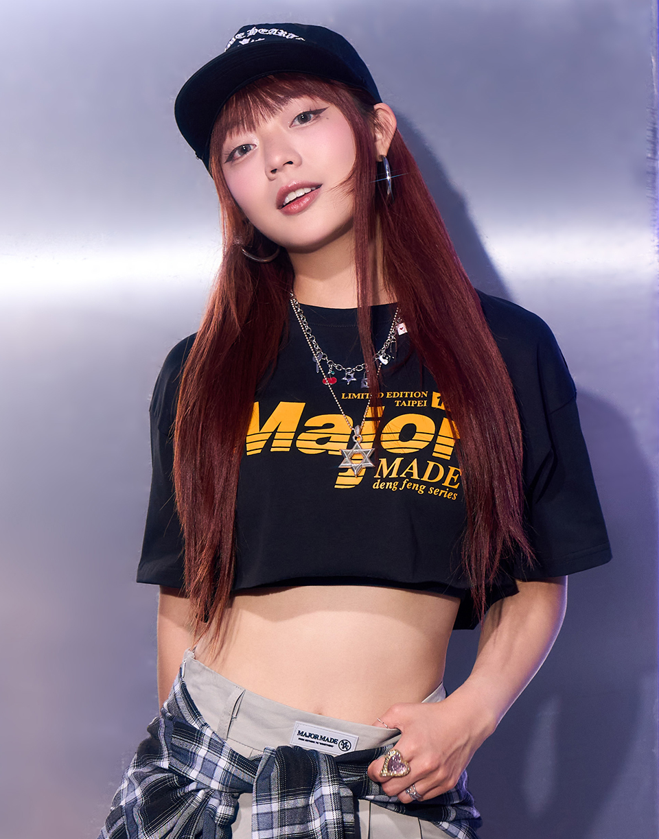 極速感螢光厚膠短T