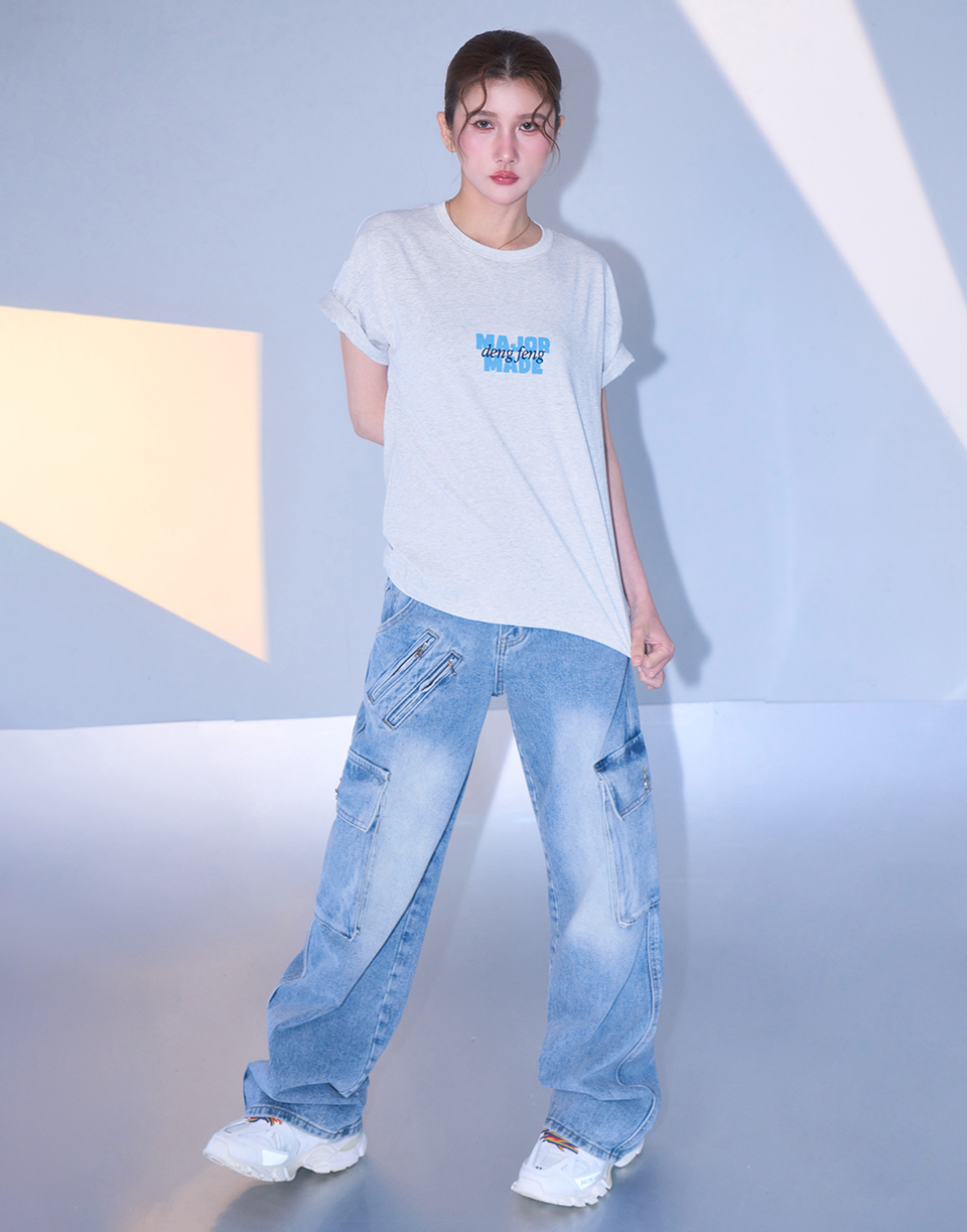 雲朵登峰熊熊汪汪短T